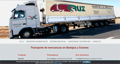 Desktop Screenshot of cruzsal.es