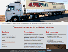 Tablet Screenshot of cruzsal.es